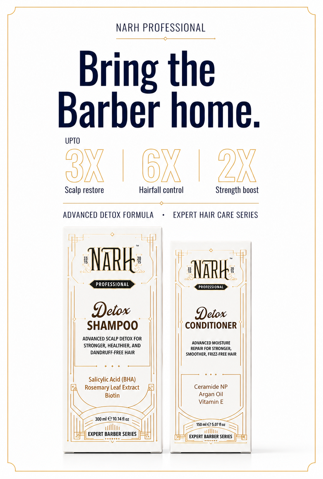 Professional Detox Bundle - Narh - Hair care