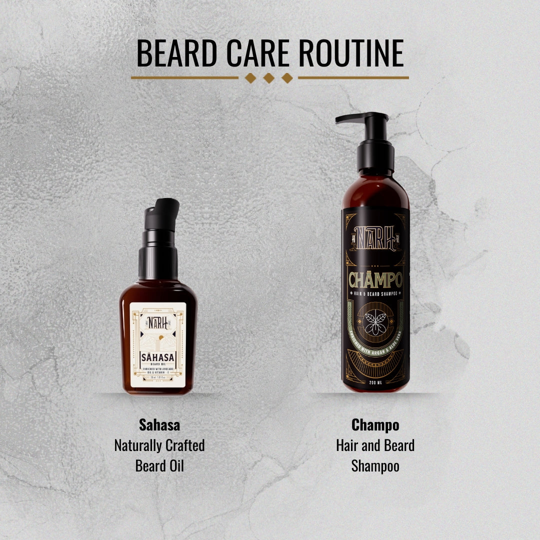 SAHASA | Naturally Crafted Beard Oil - Narh - Beard Oil