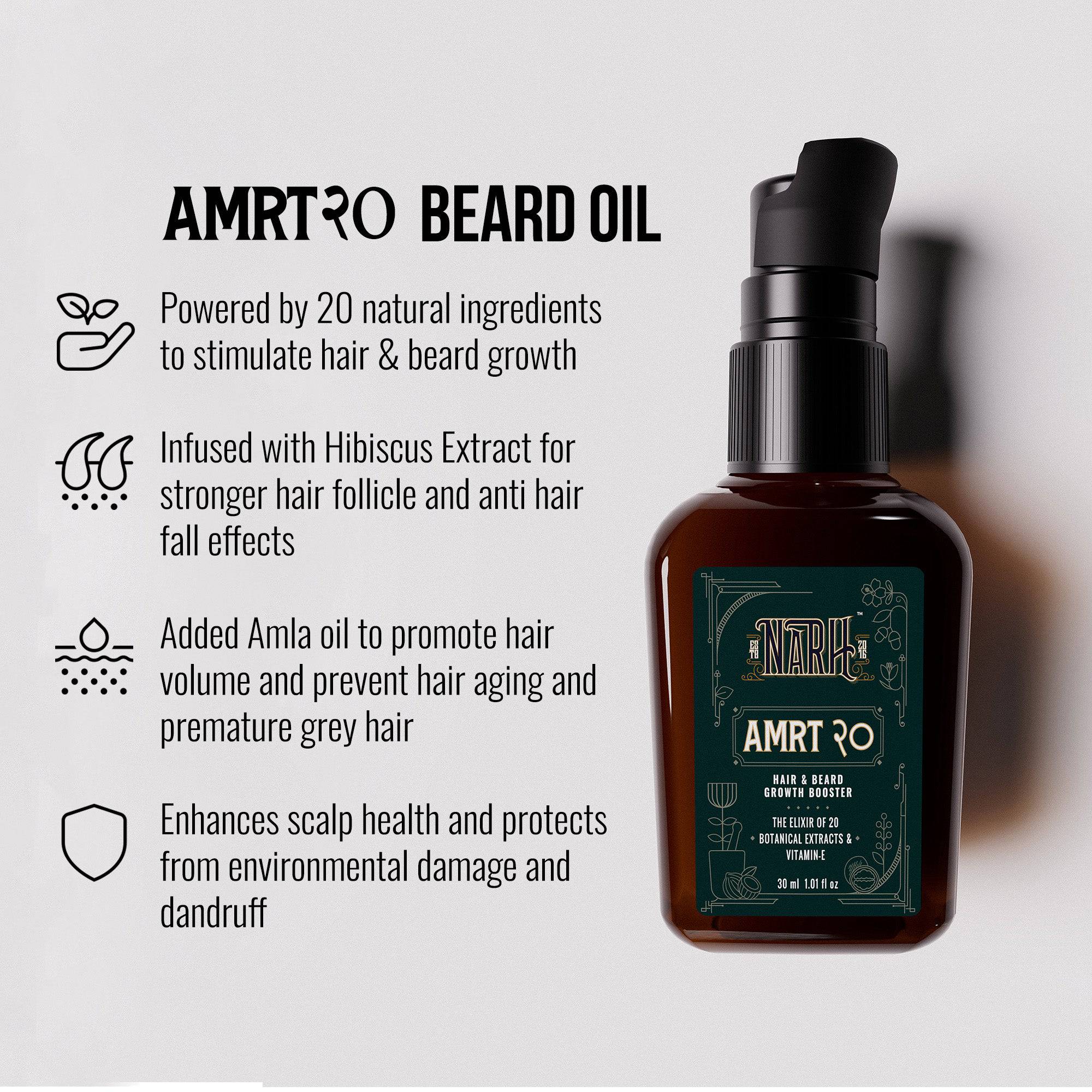 AMRT 20 | Hair Growth Oil - Narh - Beard &amp; Hair Oil