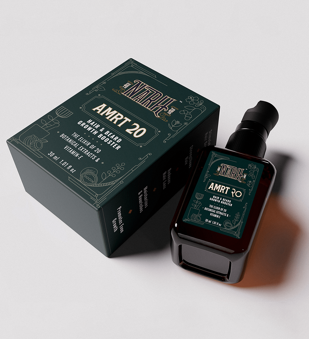 AMRT 20 | Hair &amp; Beard Growth Serum - Narh