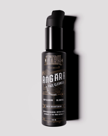 ANGARA | Active Charcoal &amp; Witch Hazel Extract Facewash For Men - Narh