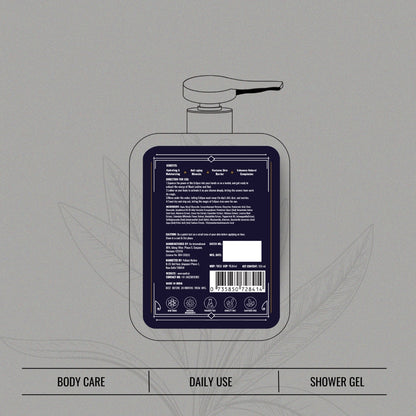 ECLIPSE | Oud &amp; Black Leather | Body Wash - Narh - BODY WASH