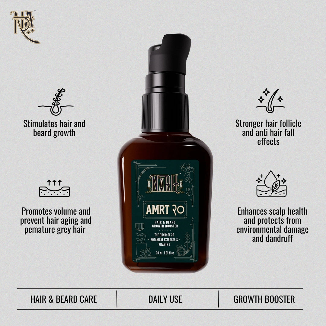 AMRT 20 | Hair Growth Oil - Narh - Beard & Hair Oil