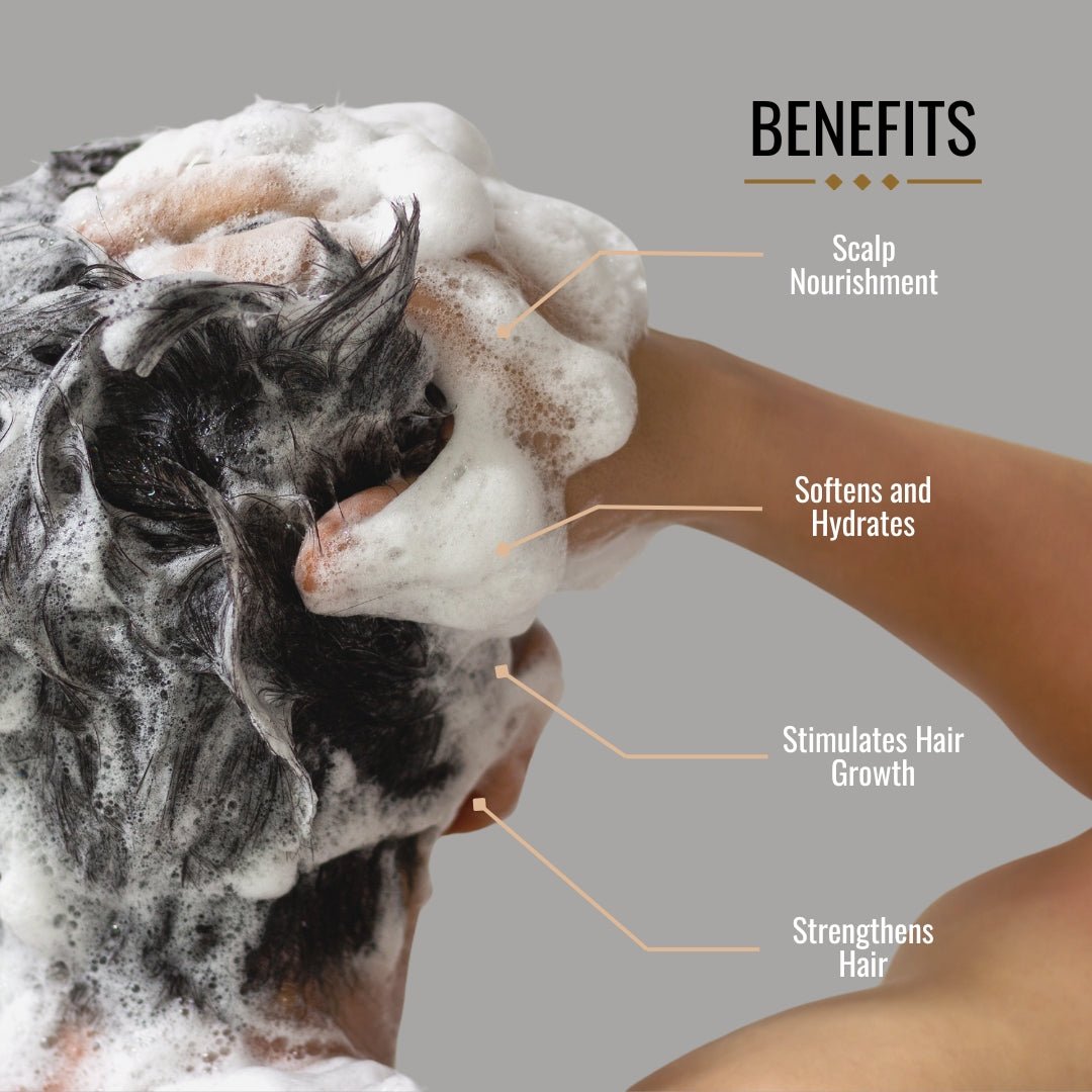 CHAMPO | Argan Oil &amp; Aloe Vera Hair &amp; Beard Shampoo - Narh - Hair &amp; Beard Shampoo