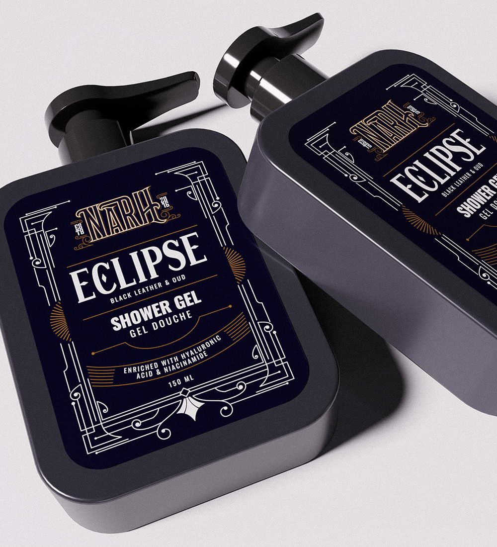 ECLIPSE Oud &amp; Black Leather | Body Wash - Narh