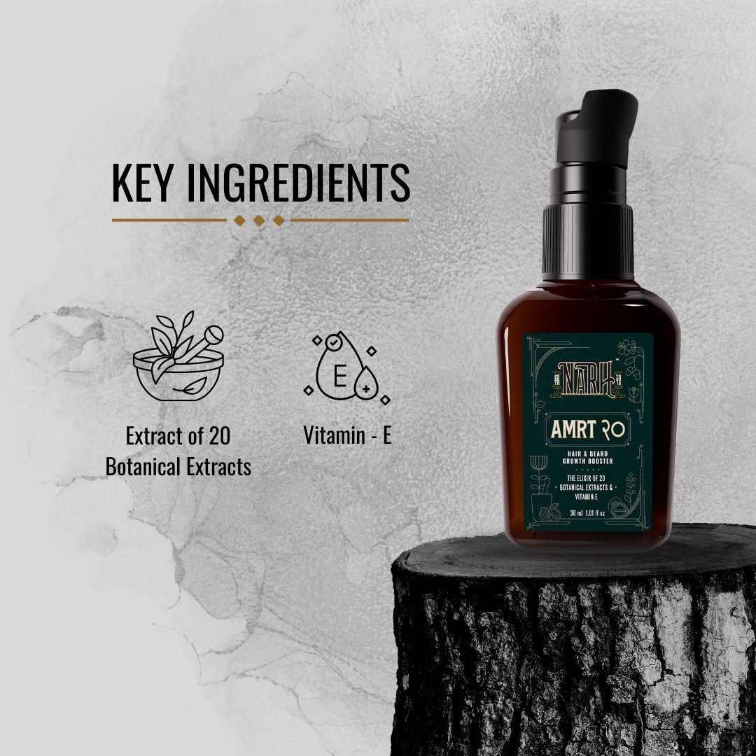 AMRT 20 | Hair Growth Oil - Narh - Beard & Hair Oil