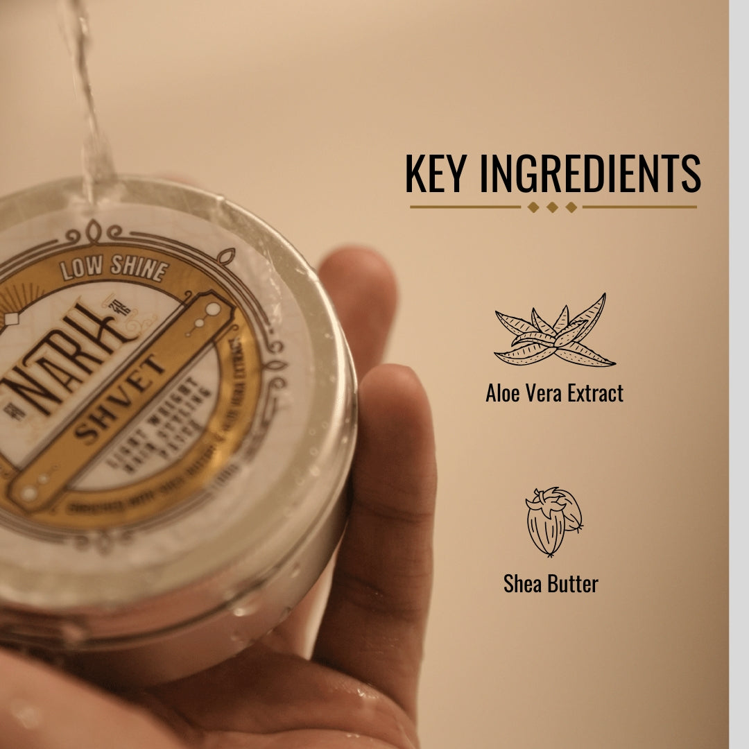 SHVET | Light Weight Hair Wax Pomade - Narh - hair styling