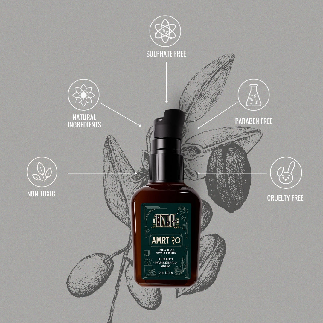 AMRT 20 | Hair Growth Oil - Narh - Beard &amp; Hair Oil